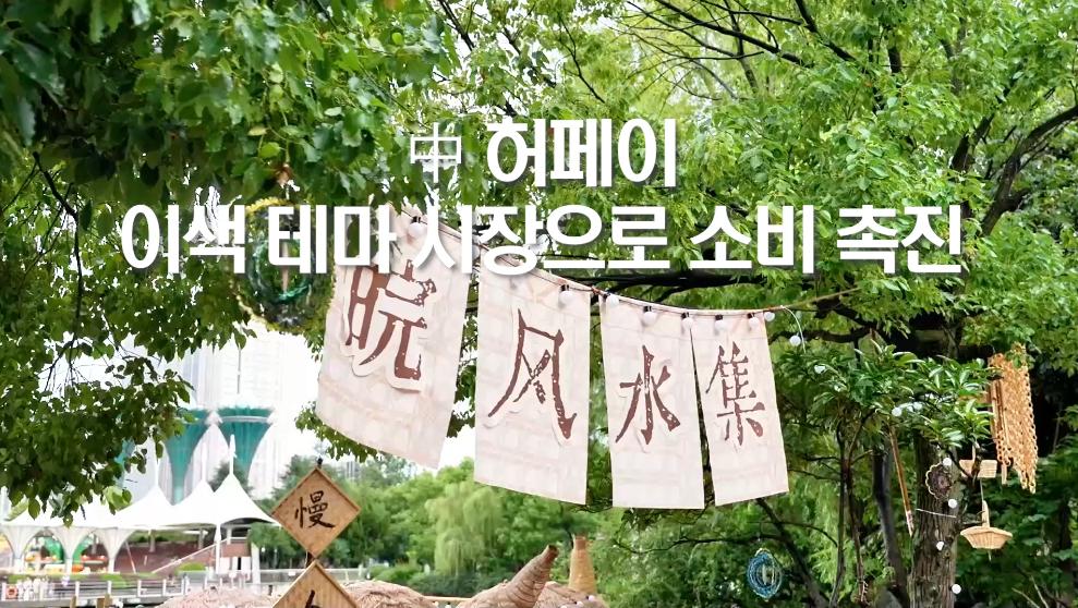 中 허페이, 이색 테마 시장으로 소비 촉진