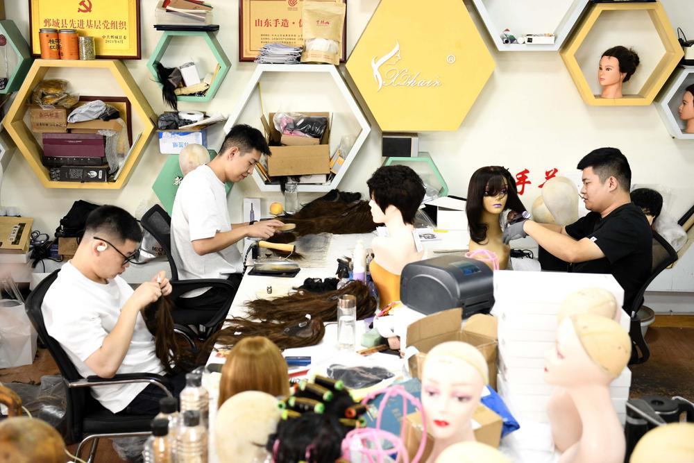中 산둥, 모발 제품 산업 육성 박차